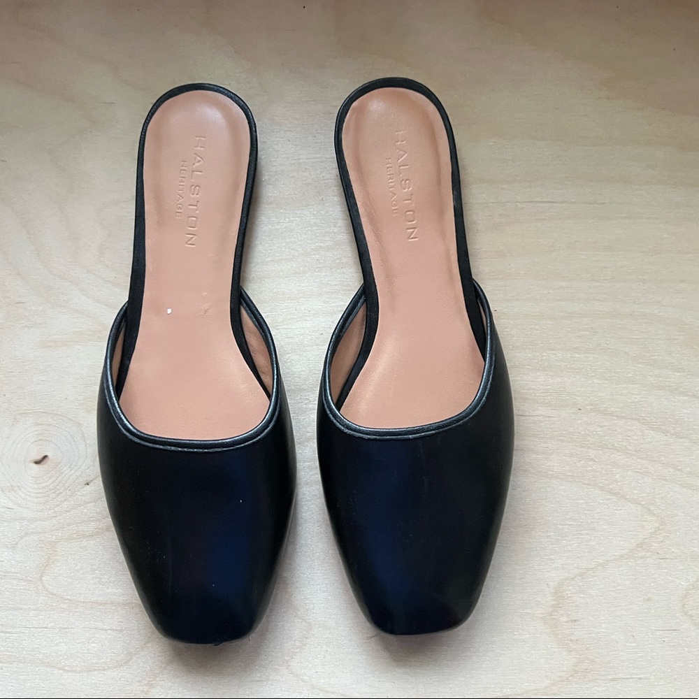 Halston heritage mules